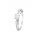 Bague Touch of Magic Or Blanc Diamant 0,1ct